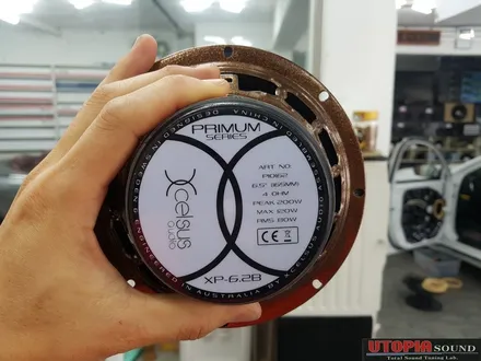 [울산카오디오]  현대자동차 그랜져IG 스웨덴 셀수스 Xcelsus XP 6.2B + 센터 스피커를 장착하다