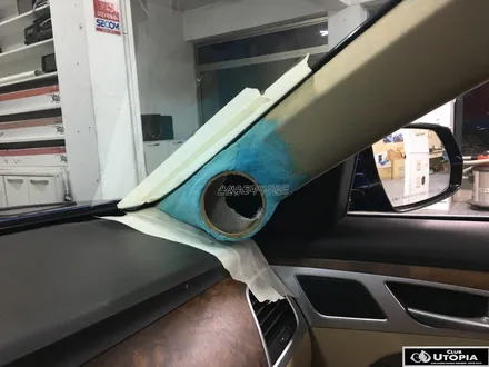 울산면발광 LED 카오디오 작업