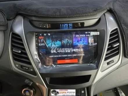 울산아반떼MD안드로이드작업#순정매립형 안드로이드올인원시공