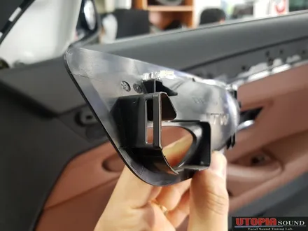 [울산카오디오]   BMW 520D 일본  DIECOCK 2웨이     멀티 스피커를 장착하여 음 튜닝을 하다