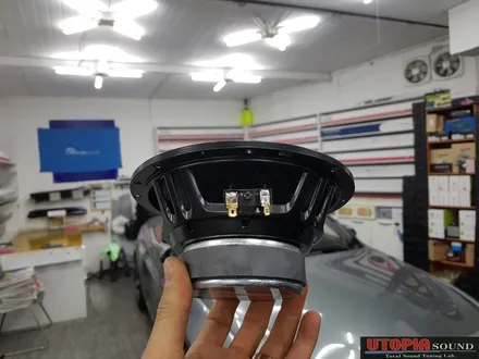 [울산카오디오]   기아자동차 K9  미국 핸드메이드 수공예 스피커 CDT CL 165C + JBL Basspro SL 장착