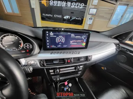 울산BMW안드로이드카오디오/BMW X6인치 안드로이드올인원 교환 장착