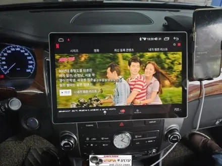 에쿠스리무진안드로이드작업&13.13인치Q-LED안드로이드올인원