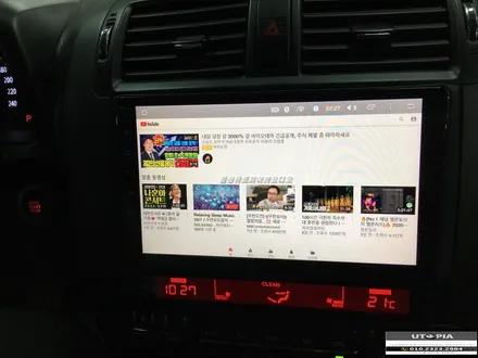 울산모하비카오디오 / 순정 AV 카오디오 탈거후 9인치 안드로이드작업 & 노이즈 캔슬링