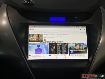 울산카오디오아반떼MD안드로이드올인원장착