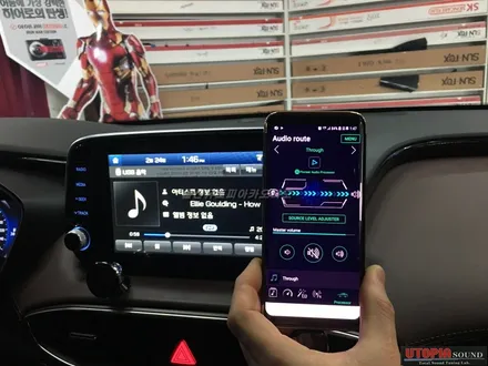울산카오디오 )   TM DLS 와이드레인지 2웨이 셋트 RZ 62.i 장착