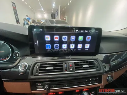 울산BMW안드로이드전문점/BMW5시리즈 알리에서직구해오신  12.3인치안드로이드교환장착