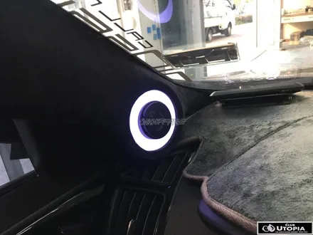울산카오디오 면발광 LED 고음 스피커 래진 작업