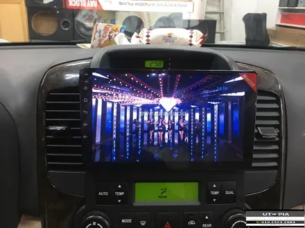 울산카니발안드로이드작업 / 서창에서 방문한 카니발 리무진 9인치 안드로이드 작업 + 천정 모니터 연동
