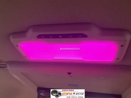 울산카니발천정모니터작업 + 보조모니터 + 실내무드등