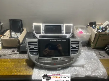 울산안드로이드전문점/김해에서 찾아주신  제네시스BH   안드로이드 9인치 카오디오 교환작업