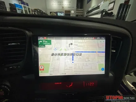 울산K5카오디오전문점/포항에서 방문하신 K5 9인치 안드로이드 교환