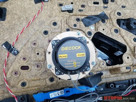 [울산카오디오]   BMW 520D 일본  DIECOCK 2웨이     멀티 스피커를 장착하여 음 튜닝을 하다