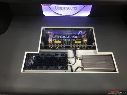 울산카오디오 ~~ 기아자동차 K7 A필러 LED 면발광 작업