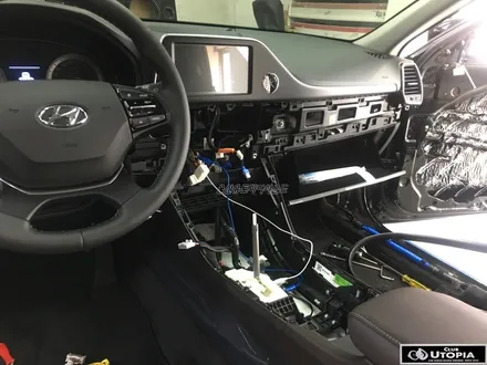 울산그랜져IG 카오디오 작업 /  U.S.amps 600X + 조니모니터          스피커의 조합