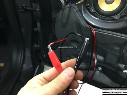 울산BMW 포컬 스피커 교환 / BMW 320i 포컬 ES-100K 2웨이    스피커 교환, 프론트 도어 신슐레이터 방음작업