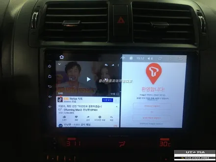 울산카오디오 안드로이드작업 / 모하비 전용 안드로이드 9인치 장착