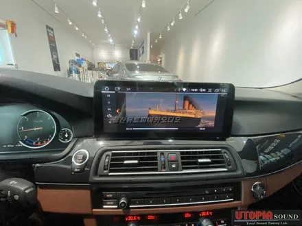 울산BMW안드로이드전문점/BMW5시리즈 알리에서직구해오신  12.3인치안드로이드교환장착