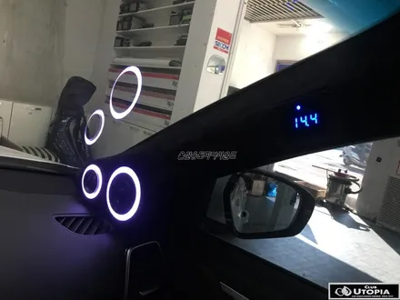 울산카오디오 면발광 LED 디자인 작업