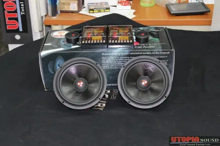[울산카오디오]    맥스크루즈  행사프로모션을 진행중인 미국 CDT - HD62.5 스피커를 장착하다