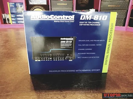 울산카오디오)       경주 sm5 오디오 컨트론 DM810          프로세서를 장착 1차 셋팅