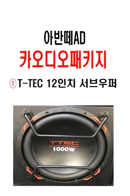 울산카오디오 / 가성비높은 서브우퍼 작업