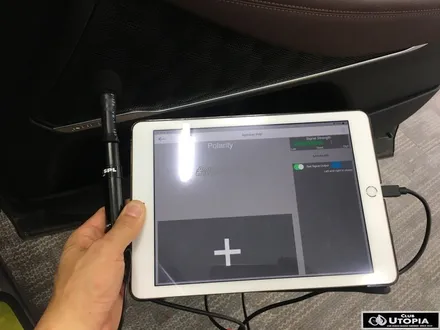 울산싼타페TM카오디오작업 3웨이 풀멀티