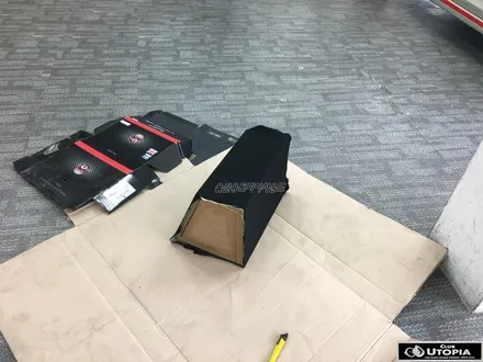 울산카오디오 10인치 서브우퍼BOX 인스톨작업