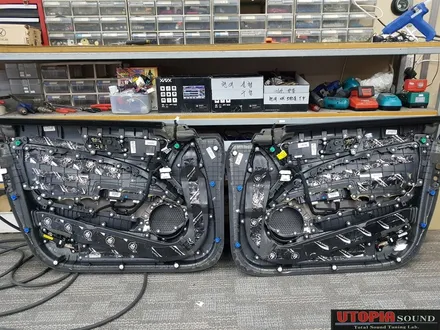 [울산카오디오]   기아자동차 K9  미국 핸드메이드 수공예 스피커 CDT CL 165C + JBL Basspro SL 장착