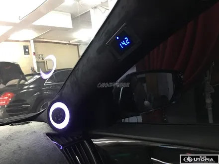 울산카오디오 면발광 LED 고음 스피커 래진 작업