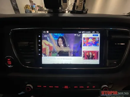 울산카니발카오디오전문점/카니발 9인치 안드로이드 교환 장착