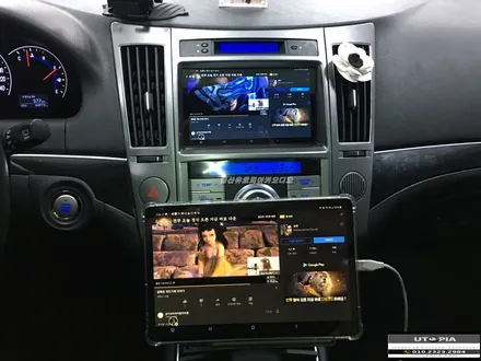울산베라크루즈 안드로이드 카오디오 장착 .. Can 통신 공조개조   Kenwood CD 오디오 하단 개조장착