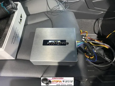 울산카오디오 렉스턴 스포츠 CDT 스피커 + AVI DSP 앰프 작업