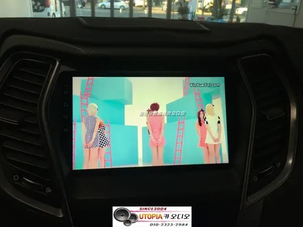 울산싼타페 안드로이드 카 오디오 작업 / 김해에서 방문하신 DM