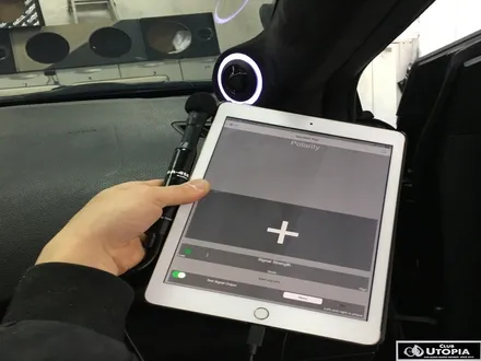 울산카오디오 면발광 LED 디자인작업