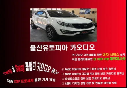 울산CDT스피커 / 스포티지R 미국 핸드메이드 수공 스피커 CDT        한국형 특주버전 167C 장착