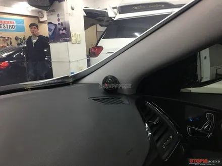울산카오디오 /  그랜져HG CDT 3웨이 스피커 작업 & 오디오컨트롤 D4.800 앰프 조합