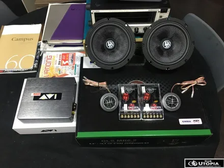 울산AVI SQ4050 DSP 앰프장착 & DLS MB 6.2 스피커 튜닝~