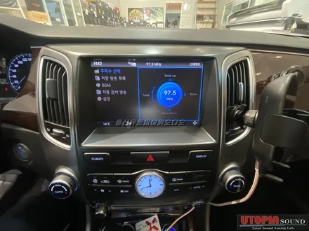 울산에쿠스카오디오전문점/창원에서 방문하신 에쿠스 12.3인치  안드로이드 교환