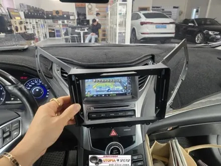 울산그랜저HG안드로이드작업$9인치 안드로이드 올인원시공