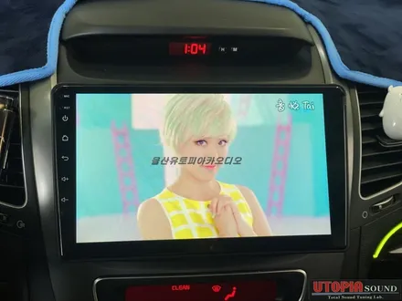 울산뉴쏘렌토R카오디오전문점/뉴쏘렌토R 9인치 안드로이드교환