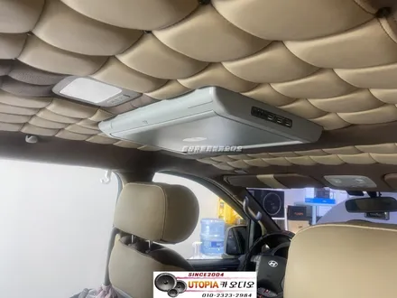 울산스타렉스캠핑카~카오디오/천정모니터&CDT스피커작업