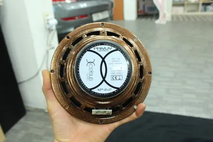 [울산카오디오]        기아 K5차량   Xcelsus XP-6.2로  앞스피커 업그레이드