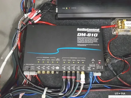 울산카오디오/    포항 그랜져HG Audiocontrol DM 810 DSP 프로세서튜닝