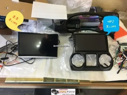 지프랭글러차량안드로이드작업$10인치안드로이드올인원작업
