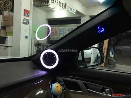 울산카오디오 /  제네시스 G80 카 오디오 인스톨 3부