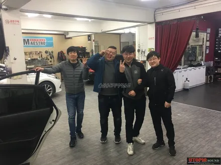 울산카오디오 / 유토피아 카오디오 1차 회식 .. 그리고 작업 일정때문에 난장판이 된 매장... ㅋ