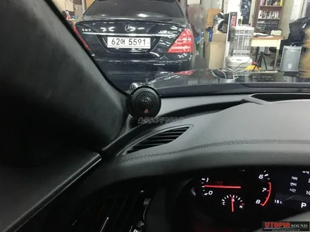 울산카오디오작업 /   기아자동차 스팅어 순정 크렐사운드의 부족한 고음영역을 보강시키다
