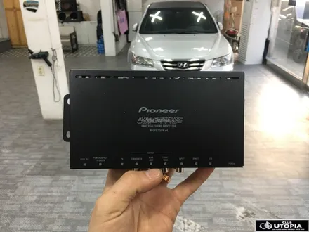 `울산스파크 카오디오 작업 / AVI SQ 4050 DSP 장착