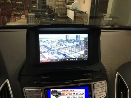 울산안드로이드카오디오 / 투싼IX 상단 네비 거추장스럽습니다.~    깔끔하게 안드로이드 9인치로 마무리